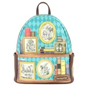 Alice in Wonderland Book Loungefly Mini Backpack (BAM Exclusive)